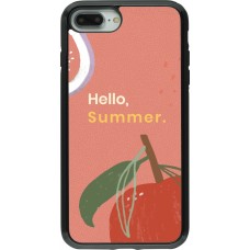 iPhone 7 Plus / 8 Plus Case Hülle - Hybrid Armor schwarz Summer 2025 Hello summer