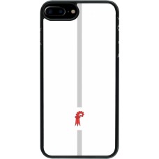 iPhone 7 Plus / 8 Plus Case Hülle - Kanton BL weiss