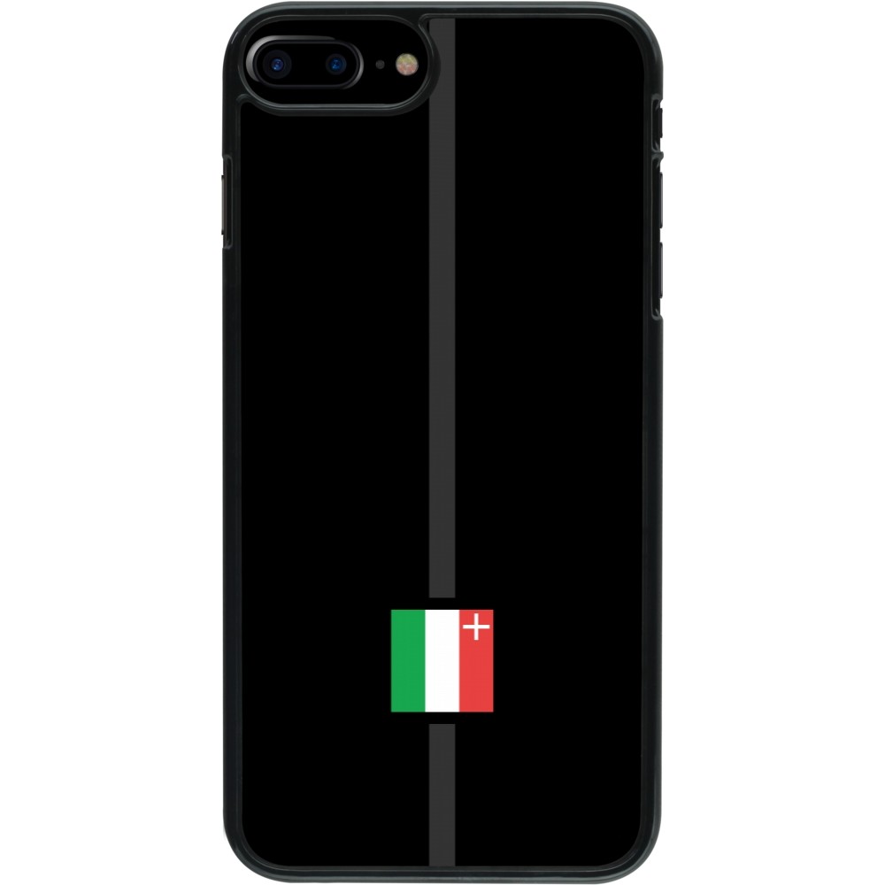 iPhone 7 Plus / 8 Plus Case Hülle - Kanton NE schwarz
