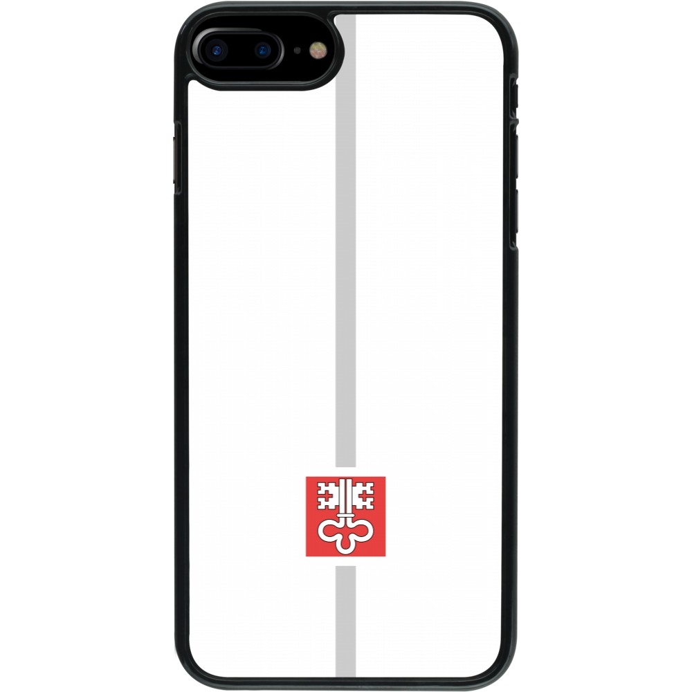 iPhone 7 Plus / 8 Plus Case Hülle - Kanton NW weiss