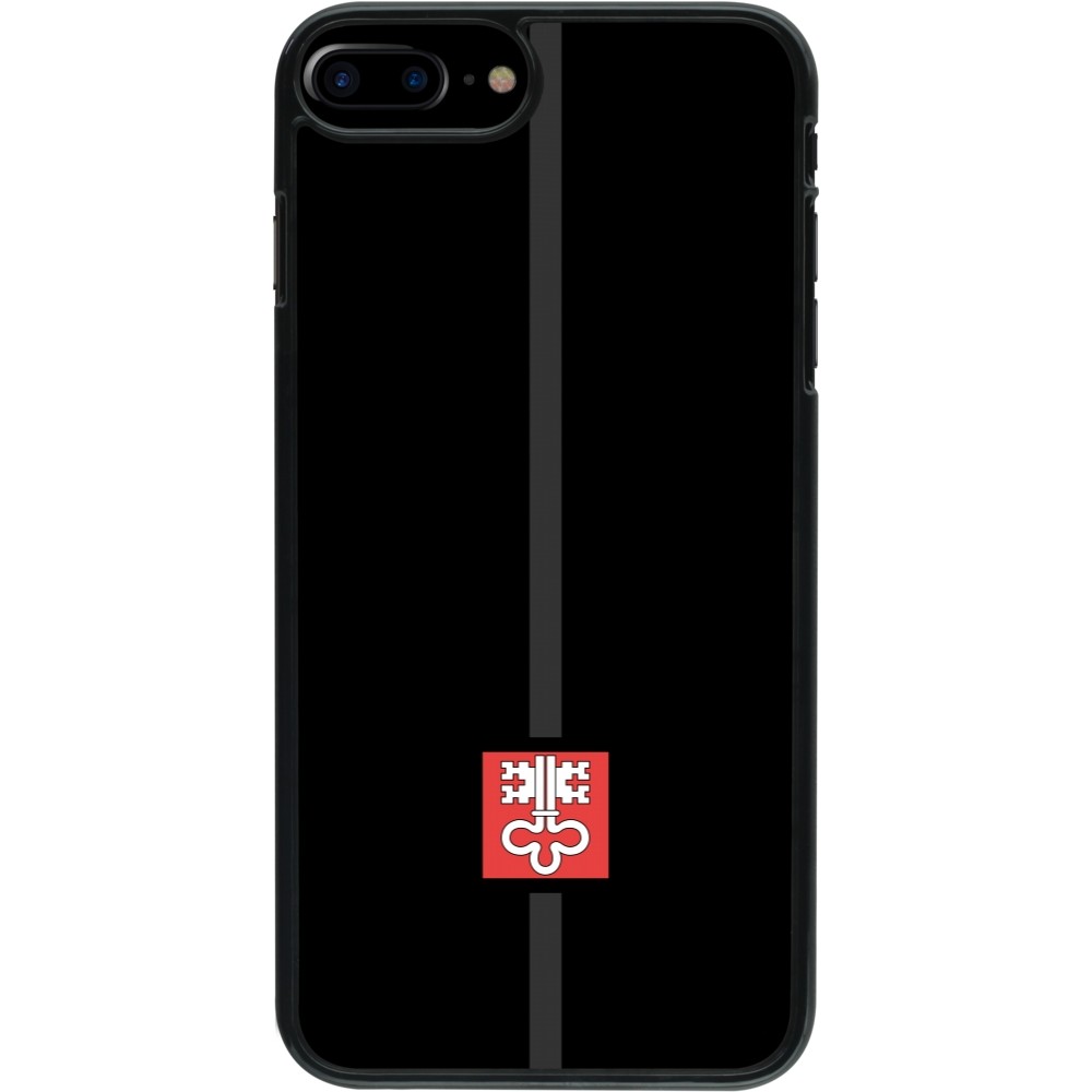 iPhone 7 Plus / 8 Plus Case Hülle - Kanton NW schwarz
