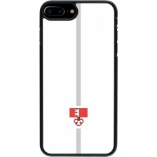 iPhone 7 Plus / 8 Plus Case Hülle - Kanton OW weiss