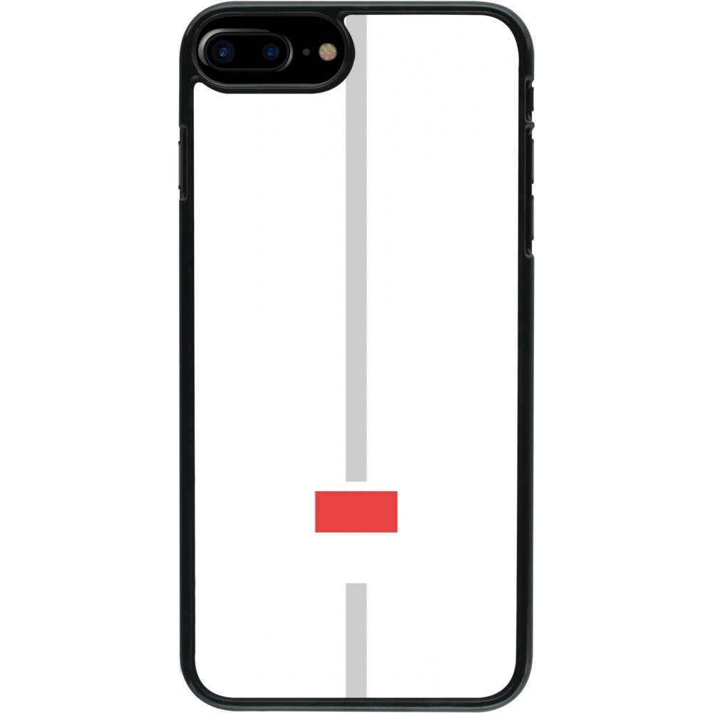 iPhone 7 Plus / 8 Plus Case Hülle - Kanton SO weiss
