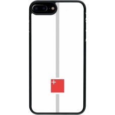 iPhone 7 Plus / 8 Plus Case Hülle - Kanton SZ weiss