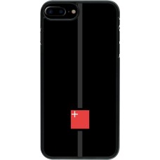 iPhone 7 Plus / 8 Plus Case Hülle - Kanton SZ schwarz