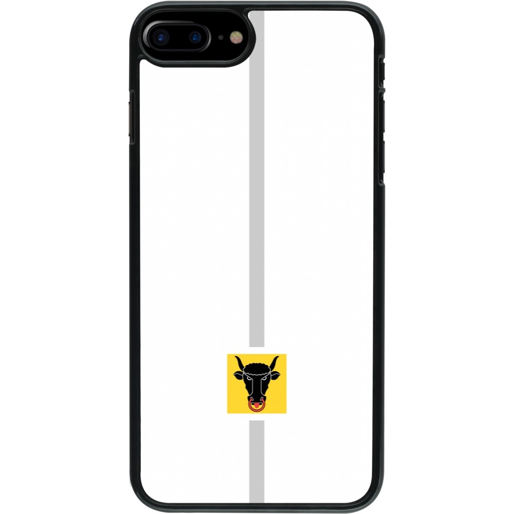 iPhone 7 Plus / 8 Plus Case Hülle - Kanton UR weiss