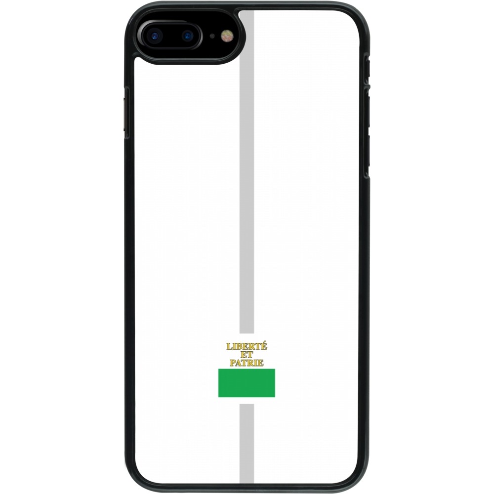 iPhone 7 Plus / 8 Plus Case Hülle - Kanton VD weiss