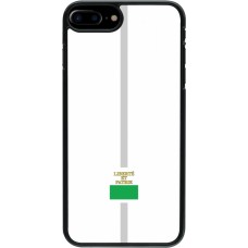 iPhone 7 Plus / 8 Plus Case Hülle - Kanton VD weiss