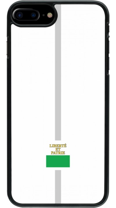 iPhone 7 Plus / 8 Plus Case Hülle - Kanton VD weiss