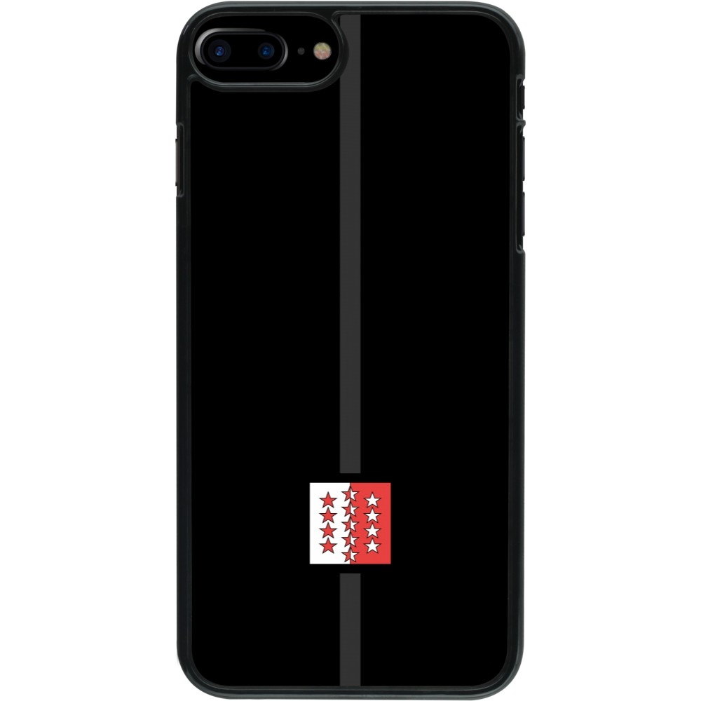iPhone 7 Plus / 8 Plus Case Hülle - Kanton VS schwarz