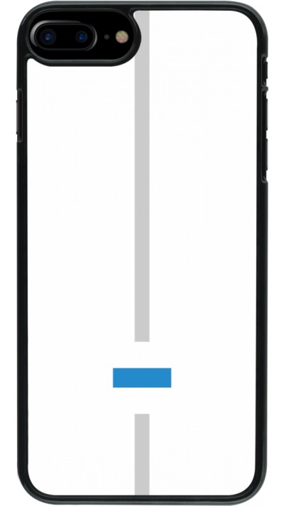 iPhone 7 Plus / 8 Plus Case Hülle - Kanton ZG weiss