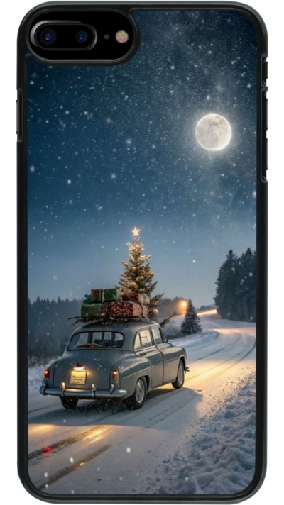 iPhone 7 Plus / 8 Plus Case Hülle - Christmas 25 Car with Tree Xmas