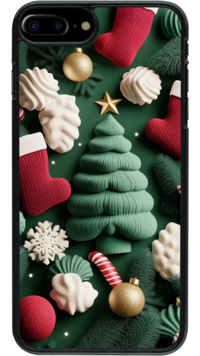 iPhone 7 Plus / 8 Plus Case Hülle - Christmas 25 Christmas textiles