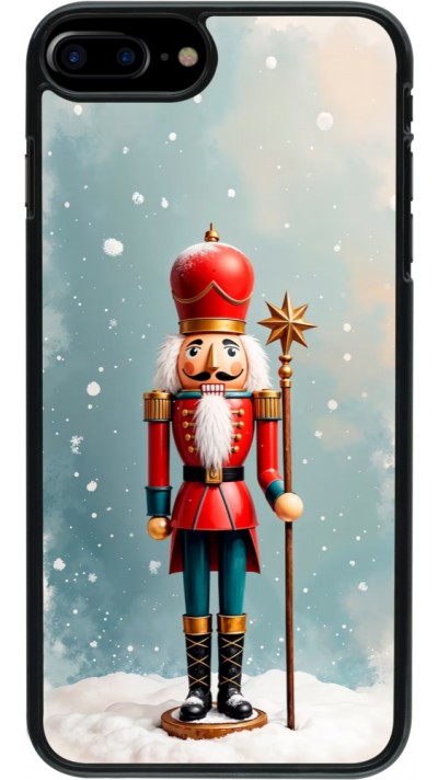 iPhone 7 Plus / 8 Plus Case Hülle - Christmas 25 Nutcracker Snow