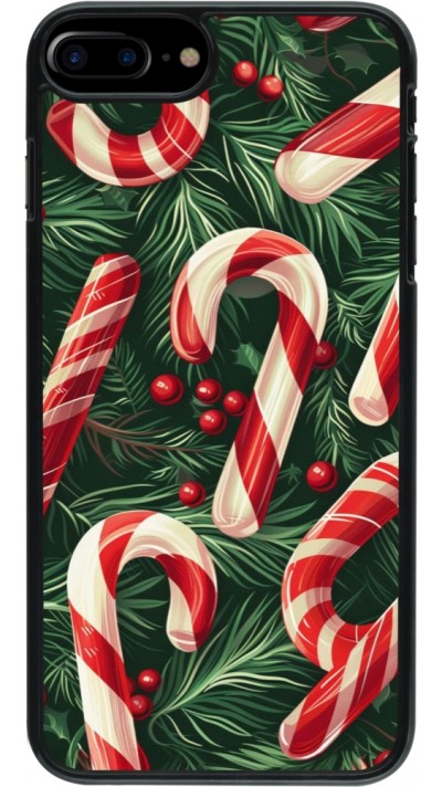 iPhone 7 Plus / 8 Plus Case Hülle - Christmas 25 Xmas Stick