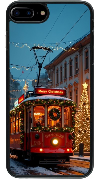 iPhone 7 Plus / 8 Plus Case Hülle - Christmas 25 Xmas Train
