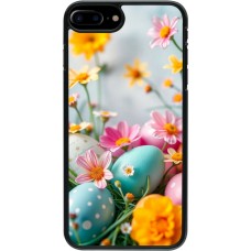 iPhone 7 Plus / 8 Plus Case Hülle - Easter 2026 Eggs with flowers