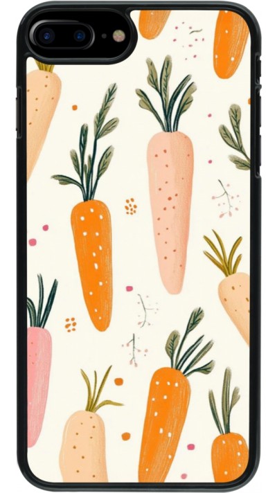 iPhone 7 Plus / 8 Plus Case Hülle - Easter 2026 Illustration carrots