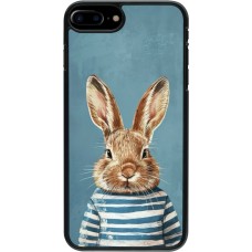 iPhone 7 Plus / 8 Plus Case Hülle - Easter 2026 Rabbit navy