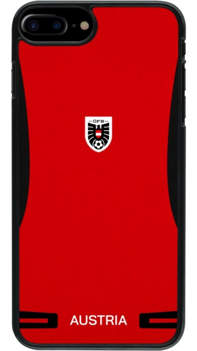 iPhone 7 Plus / 8 Plus Case Hülle - O?sterreich 2026 personalisierbares Fussballtrikot