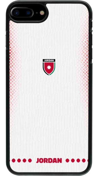 iPhone 7 Plus / 8 Plus Case Hülle - Jordanien 2026 personalisierbares Fussballtrikot