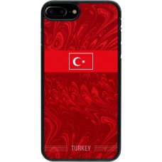 iPhone 7 Plus / 8 Plus Case Hülle - Türkei 2026 personalisierbares Fussballtrikot