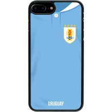 iPhone 7 Plus / 8 Plus Case Hülle - Uruguay 2022 personalisierbares Fussballtrikot