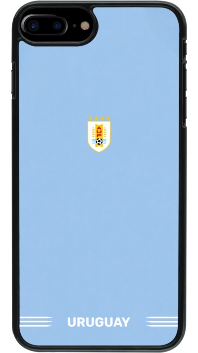 iPhone 7 Plus / 8 Plus Case Hülle - Uruguay 2026 personalisierbares Fussballtrikot