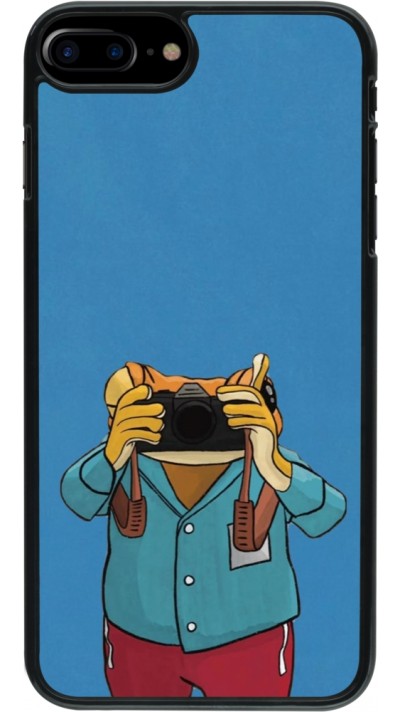 iPhone 7 Plus / 8 Plus Case Hülle - Frog with camera DTMF