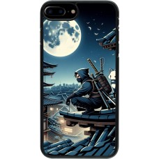 iPhone 7 Plus / 8 Plus Case Hülle - Ninja unter dem Mond