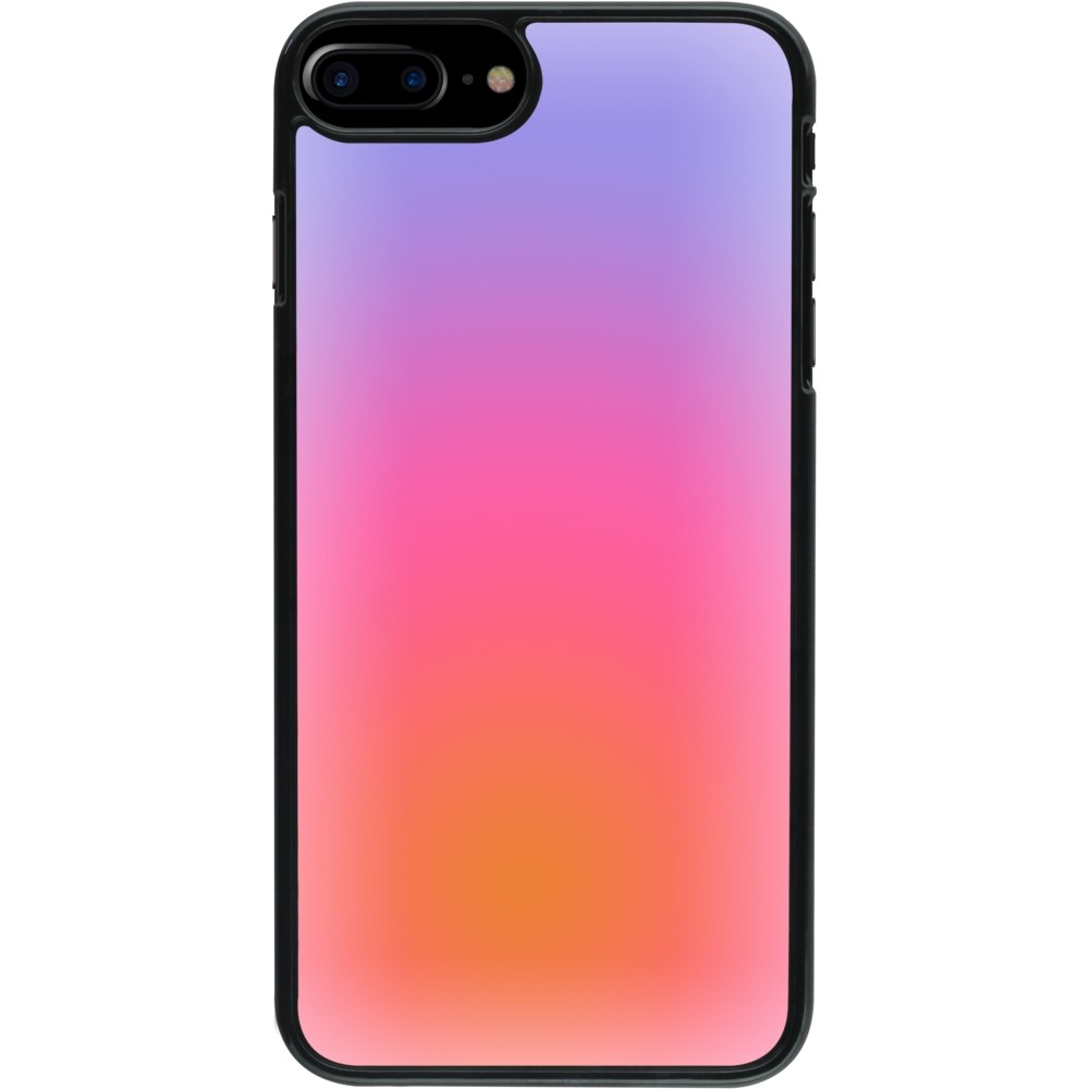 iPhone 7 Plus / 8 Plus Case Hülle - Orange Pink Blue Gradient