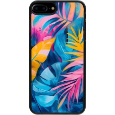 iPhone 7 Plus / 8 Plus Case Hülle - Palms Blue