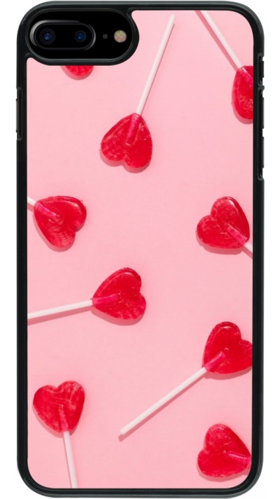iPhone 7 Plus / 8 Plus Case Hülle - Saint Valentines Day 26 Lollipop