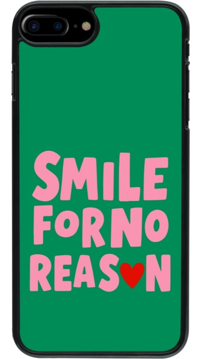 iPhone 7 Plus / 8 Plus Case Hülle - Smile for no reason 2026