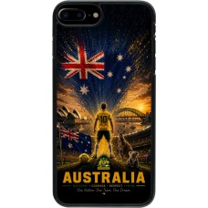 iPhone 7 Plus / 8 Plus Case Hülle - Fussball Australien splash 2026