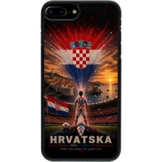 iPhone 7 Plus / 8 Plus Case Hülle - Fussball Kroatien splash 2026