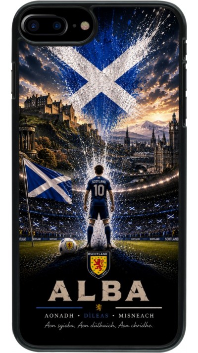 iPhone 7 Plus / 8 Plus Case Hülle - Fussball Schottland splash 2026