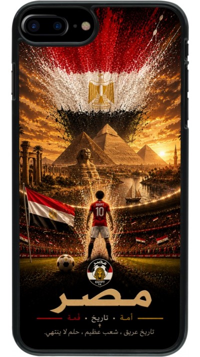 iPhone 7 Plus / 8 Plus Case Hülle - Fussball Ägypten splash 2026