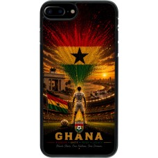 iPhone 7 Plus / 8 Plus Case Hülle - Fussball Ghana splash 2026