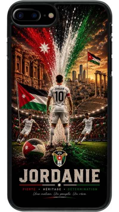 iPhone 7 Plus / 8 Plus Case Hülle - Fussball Jordanien splash 2026