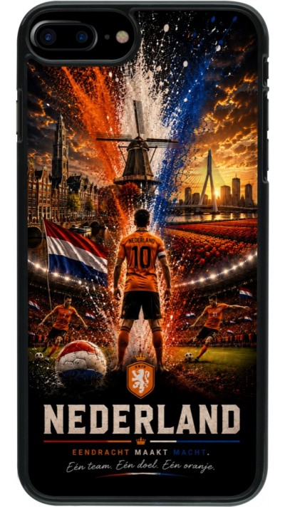 iPhone 7 Plus / 8 Plus Case Hülle - Fussball Niederlande splash 2026