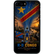 iPhone 7 Plus / 8 Plus Case Hülle - Fussball Demokratische Republik Kongo splash 2026