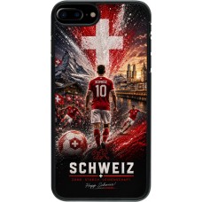 iPhone 7 Plus / 8 Plus Case Hülle - Fussball Schweiz splash 2026