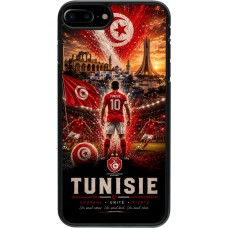 iPhone 7 Plus / 8 Plus Case Hülle - Fussball Tunesien splash 2026