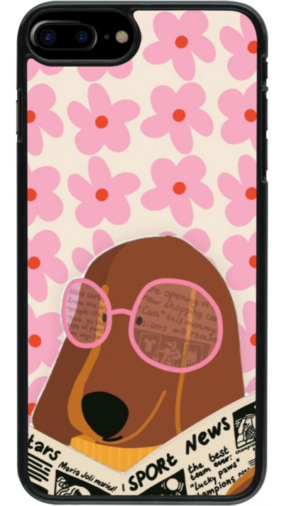 iPhone 7 Plus / 8 Plus Case Hülle - Dog with newspaper Spring 2026
