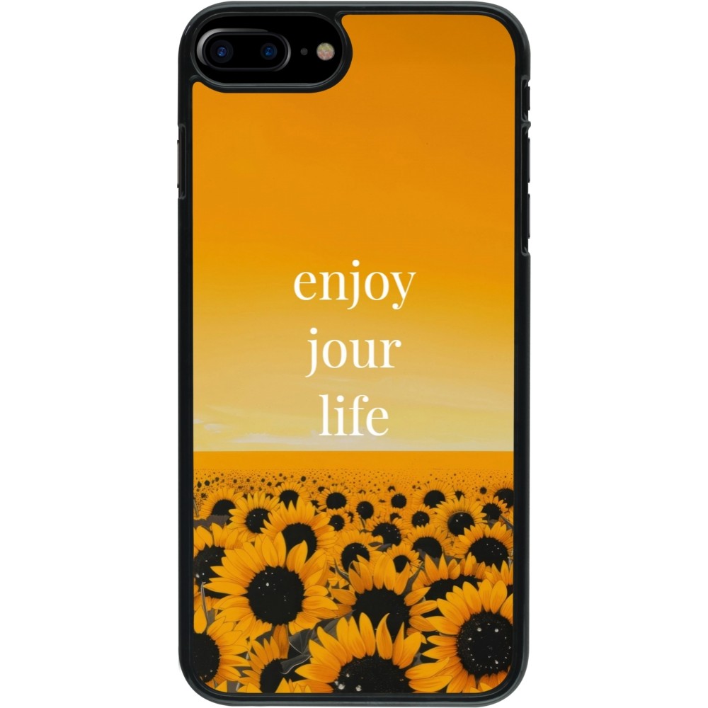 iPhone 7 Plus / 8 Plus Case Hülle - Summer 2025 Enjoy your life