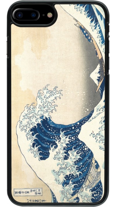 Coque iPhone 7 Plus / 8 Plus - Tableau art - La Grande Vague de Kanagawa - Hokusai