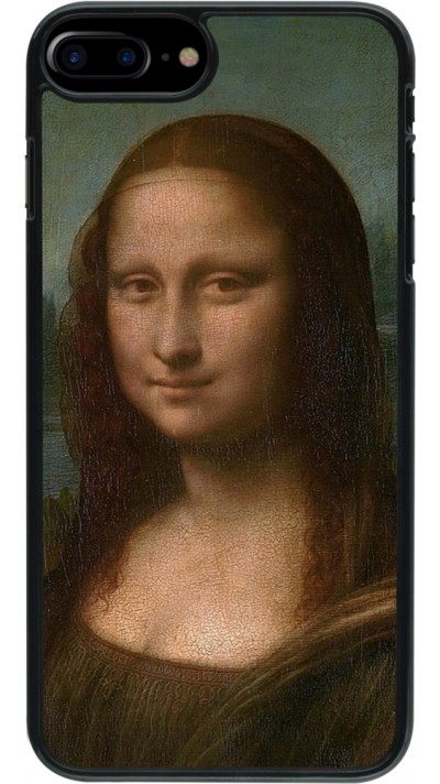 Coque iPhone 7 Plus / 8 Plus - Tableau art - La Joconde - Léonard de Vinci