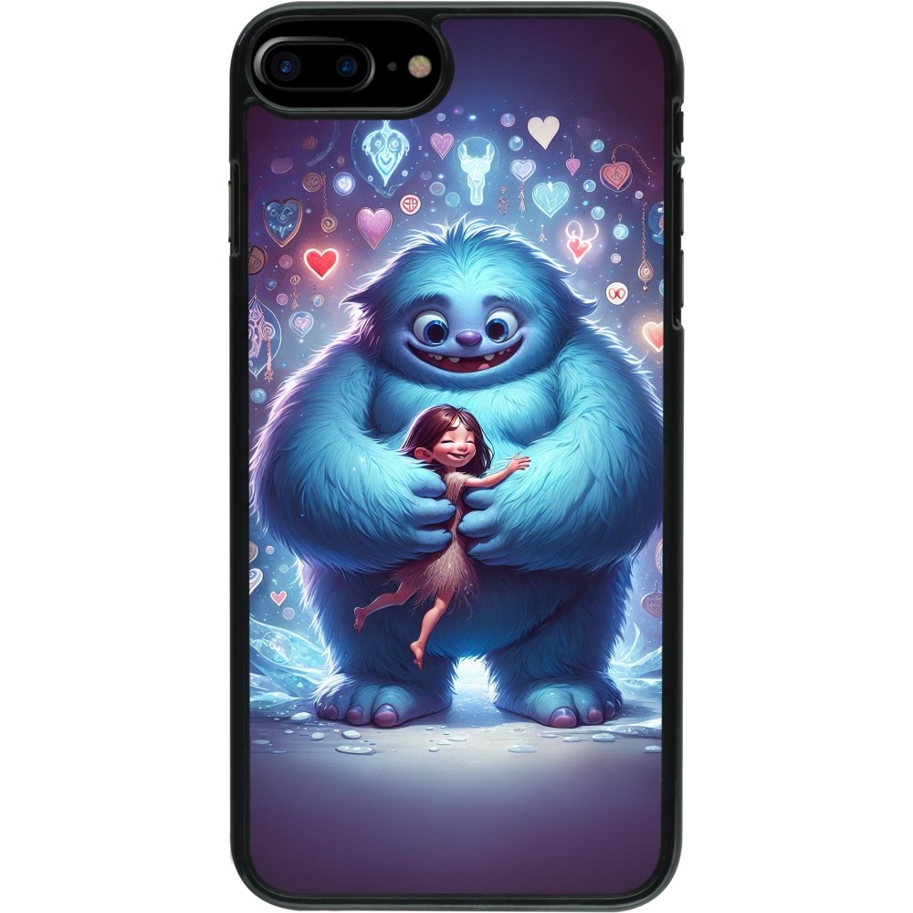iPhone 7 Plus / 8 Plus Case Hülle - Valentin 2024 Flauschige Liebe