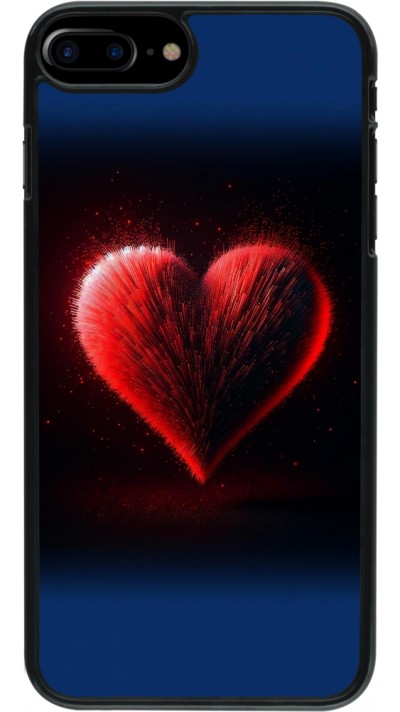 iPhone 7 Plus / 8 Plus Case Hülle - Valentin 2025 rotes Herz